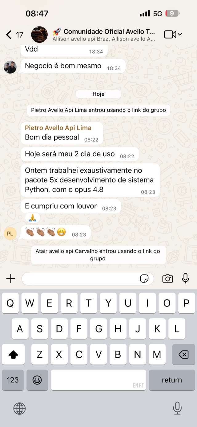 Captura de mensagem de cliente no WhatsApp