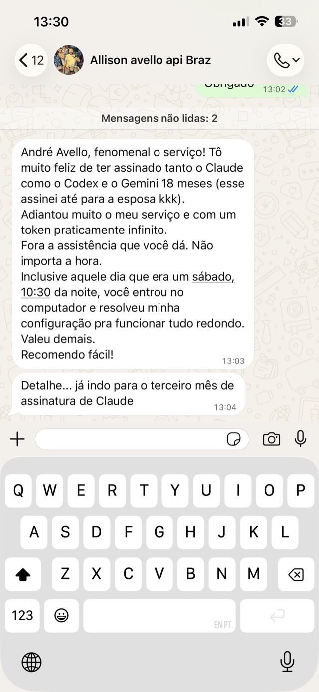 Captura de mensagem de cliente no WhatsApp