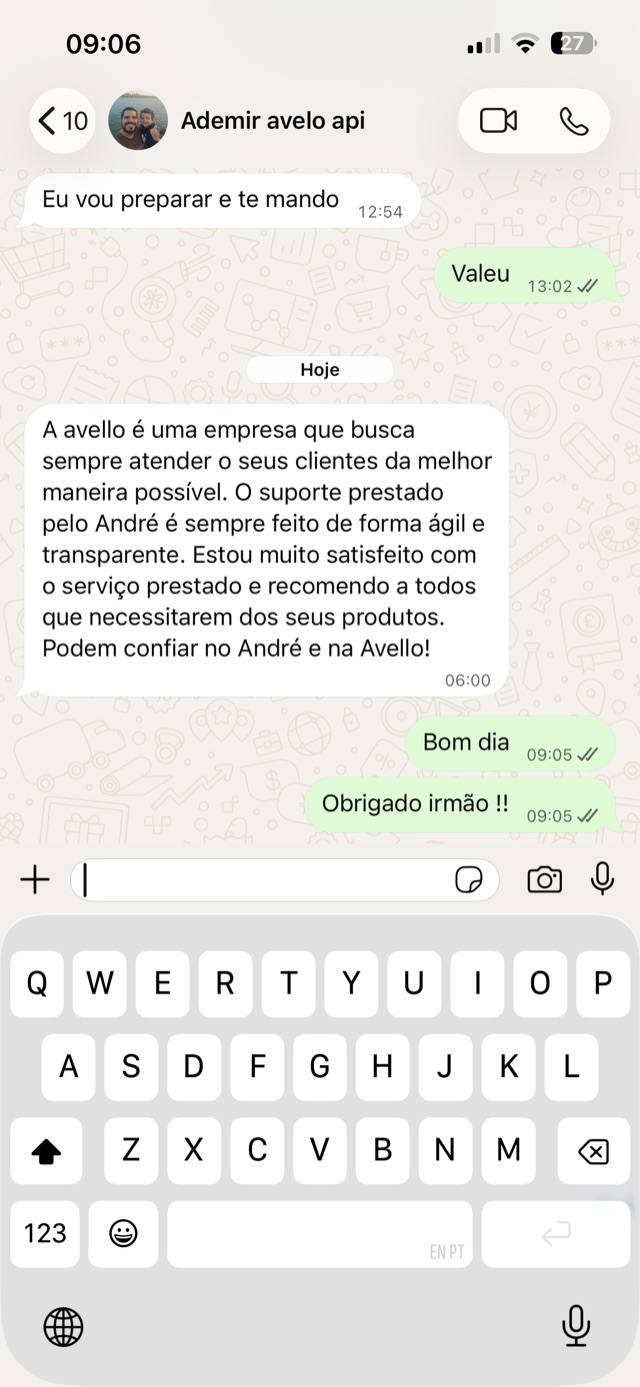Captura de mensagem de cliente no WhatsApp
