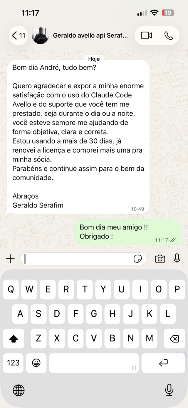 Captura de mensagem de cliente no WhatsApp