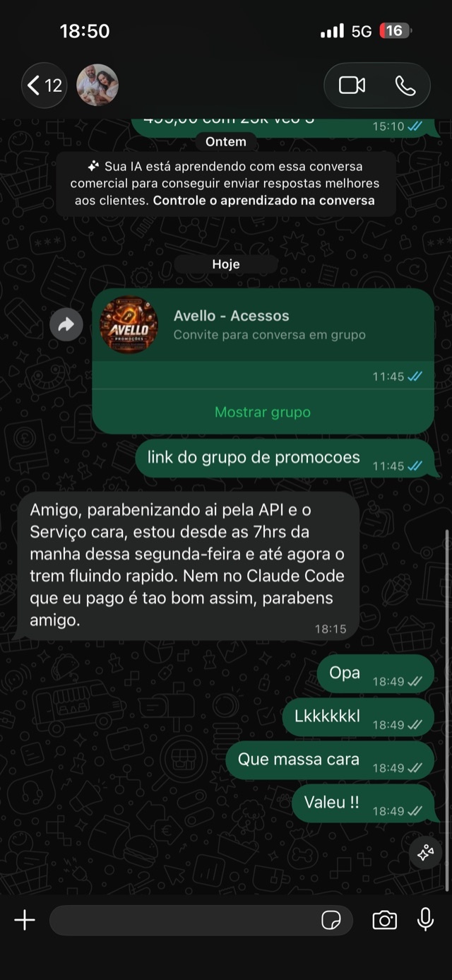 Captura de mensagem de cliente no WhatsApp